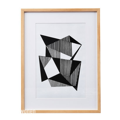 Fotolijst met print Angled Lines House Doctor