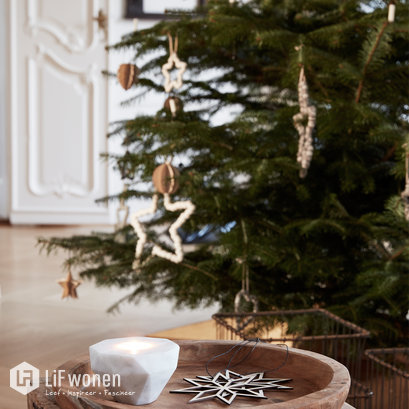 Houten kerstdecoratie