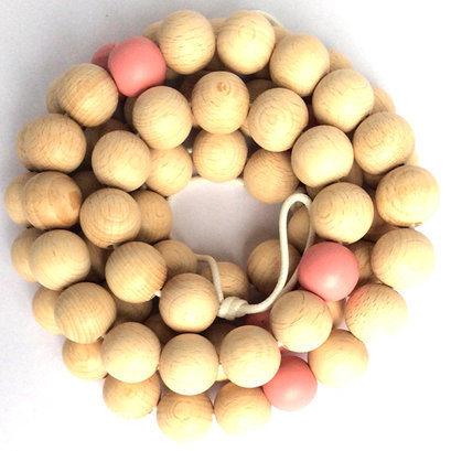 Woonketting hout rose
