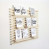 Houten wallframe Dots Lifestyle