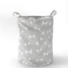 Opbergmand wasmand bows Roomblush
