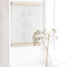Wanddecoratie triplet