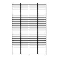 mooi groot metalen wandrek zwart moodboard