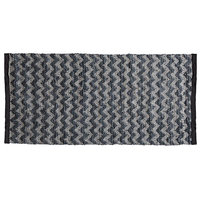 Vloerkleed Denim leer