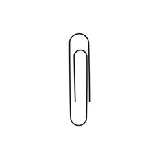 mega-paperclip-zwart